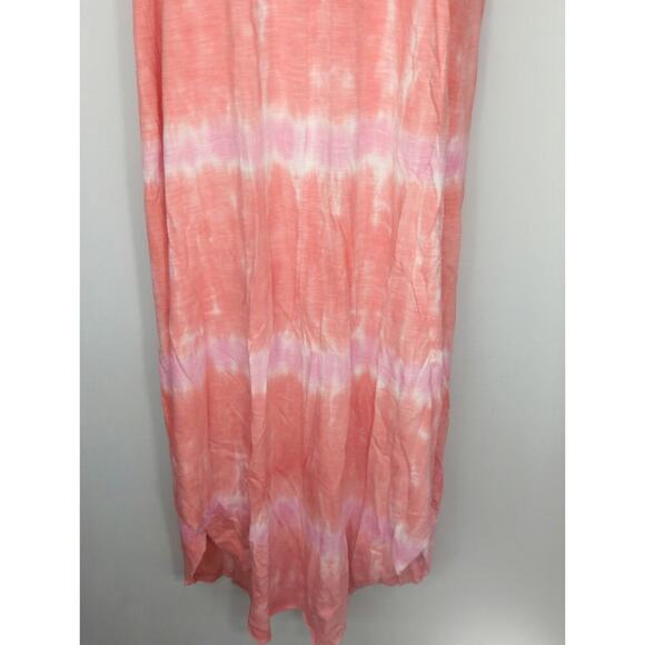 Gap Women's Pink Tie Dye Scoop Neck Midi Sundress Medium‎ NWT Coastal Kidcore - Picture 5 of 10